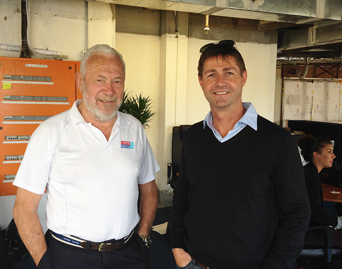 Sir Robin Knox-Johnston interviewed by Grant Schreiber in Cape Town Nov. 2013