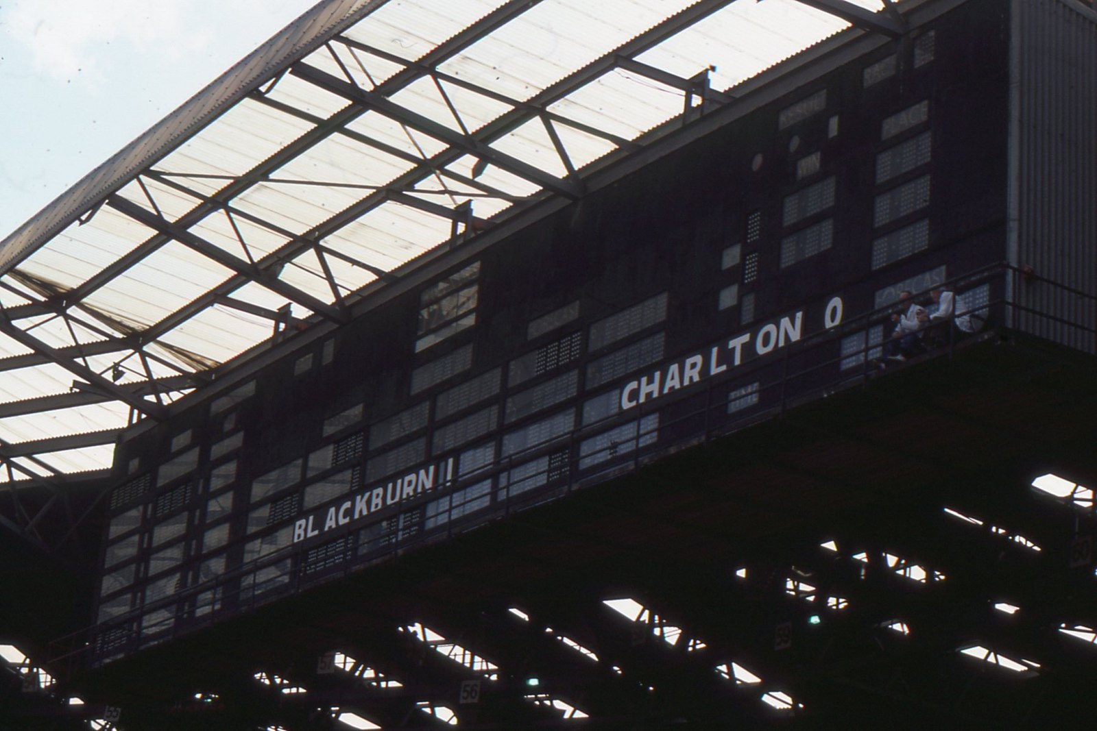 Wembley stadium, the old stadium scoreboard - geograph.org.uk - 3488381