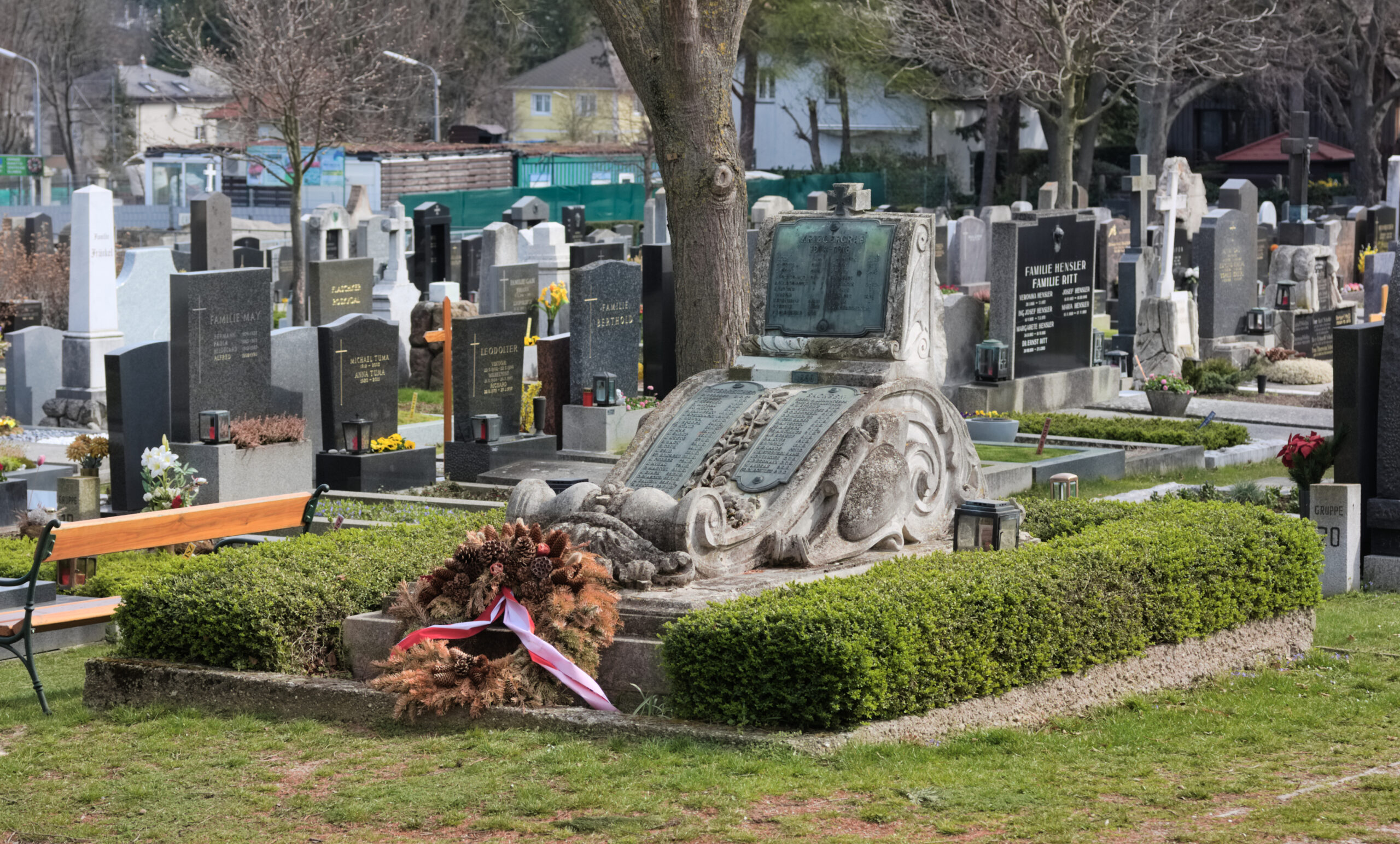 War grave for Austro-Prussian War on the cemetery Mauer in Vienna, Austria-full PNr°0584