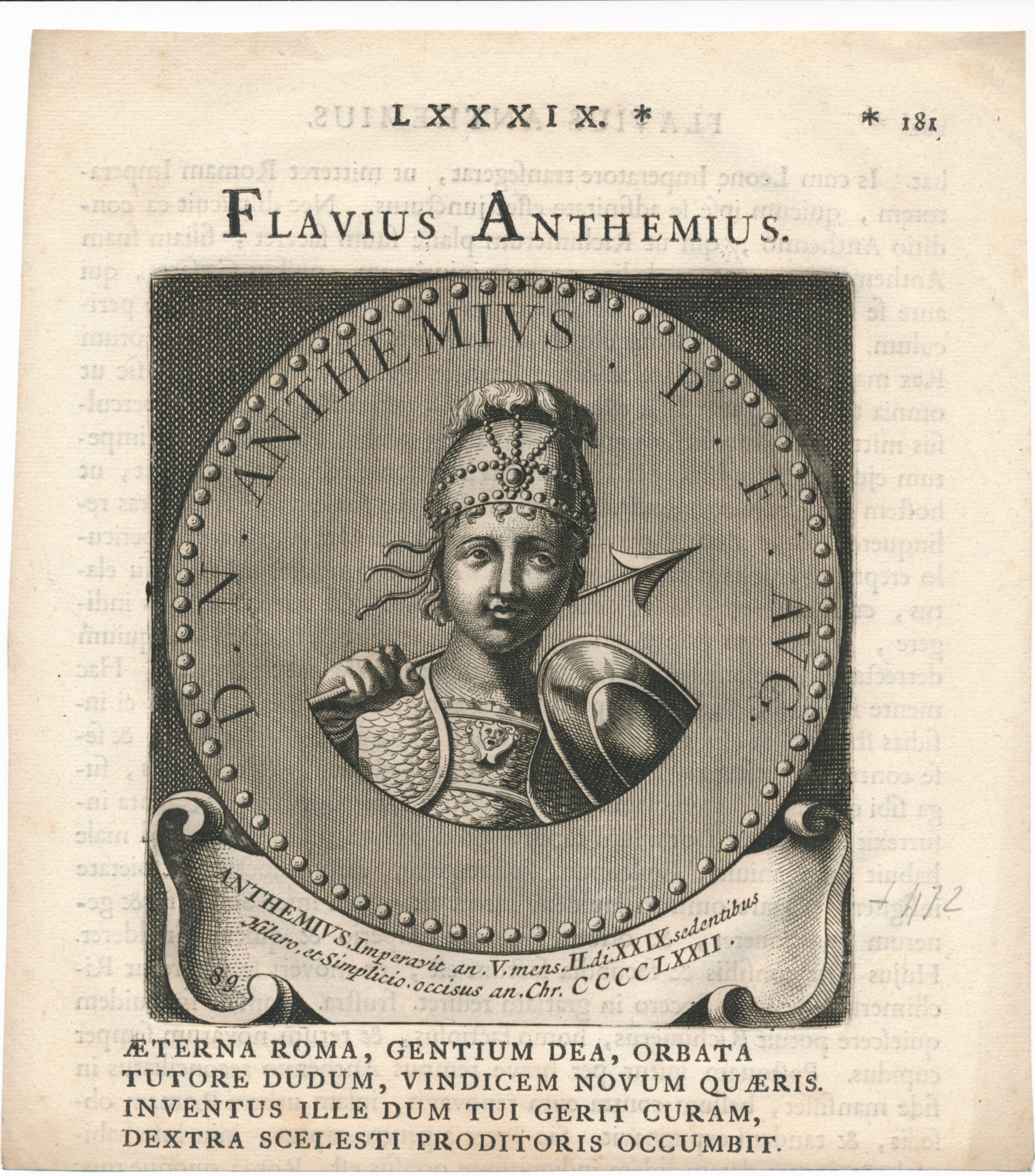 Flavius Anthemius Erfgoedcentrum Rozet 300 191 d 6 C 55