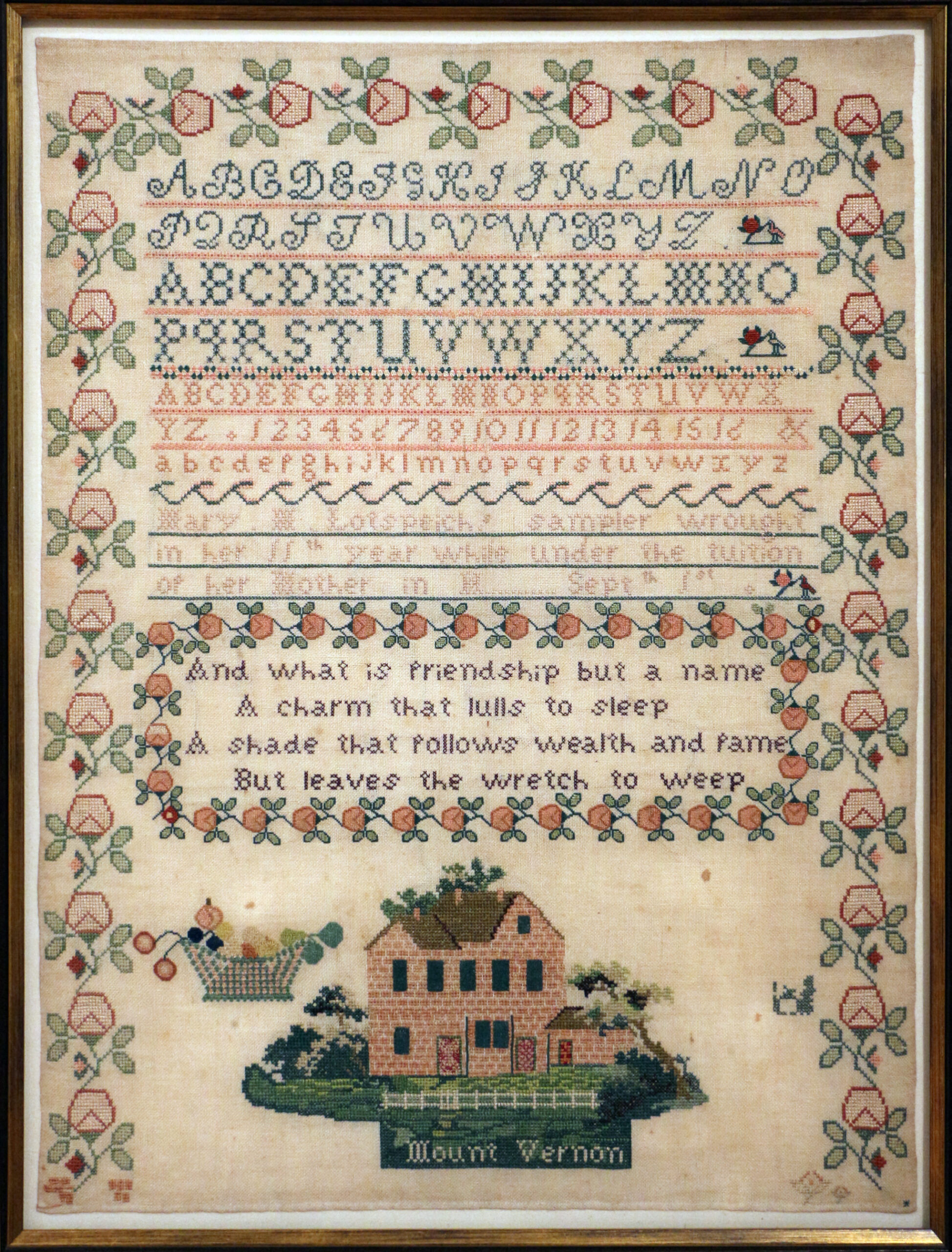 Mary magdalene lotspeich, imparaticcio, hopkinsville KY 1842 ca