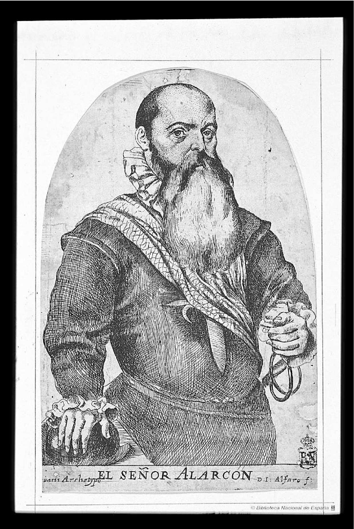 Hernando Alarcón-juan de alfaro según Tiziano